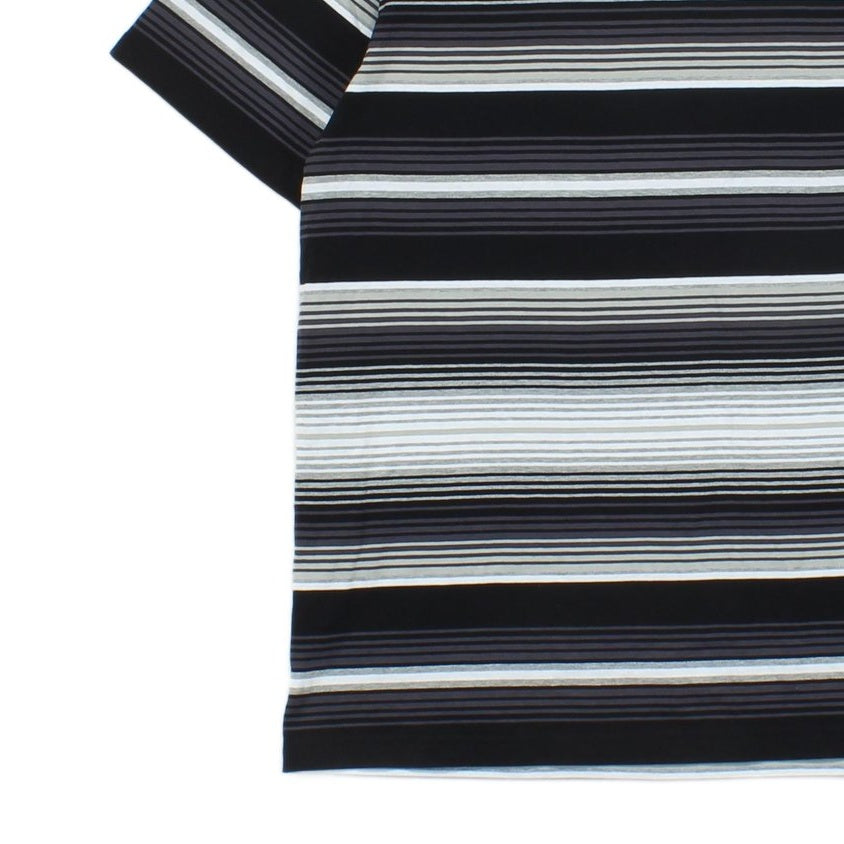 Mens Striped T-Shirt Crew Neck