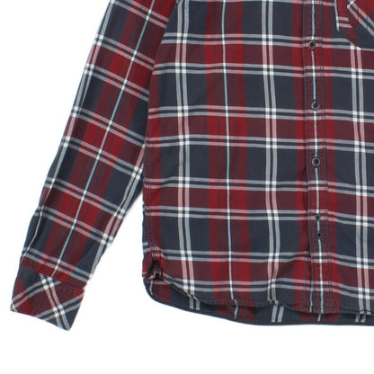 Mens Plaid Shirt Long Sleeve