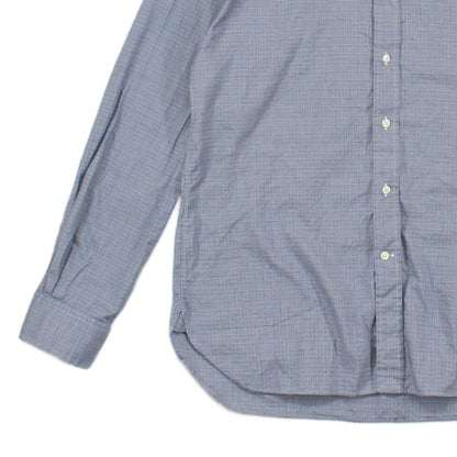 Mens Plaid Shirt Classic Cotton