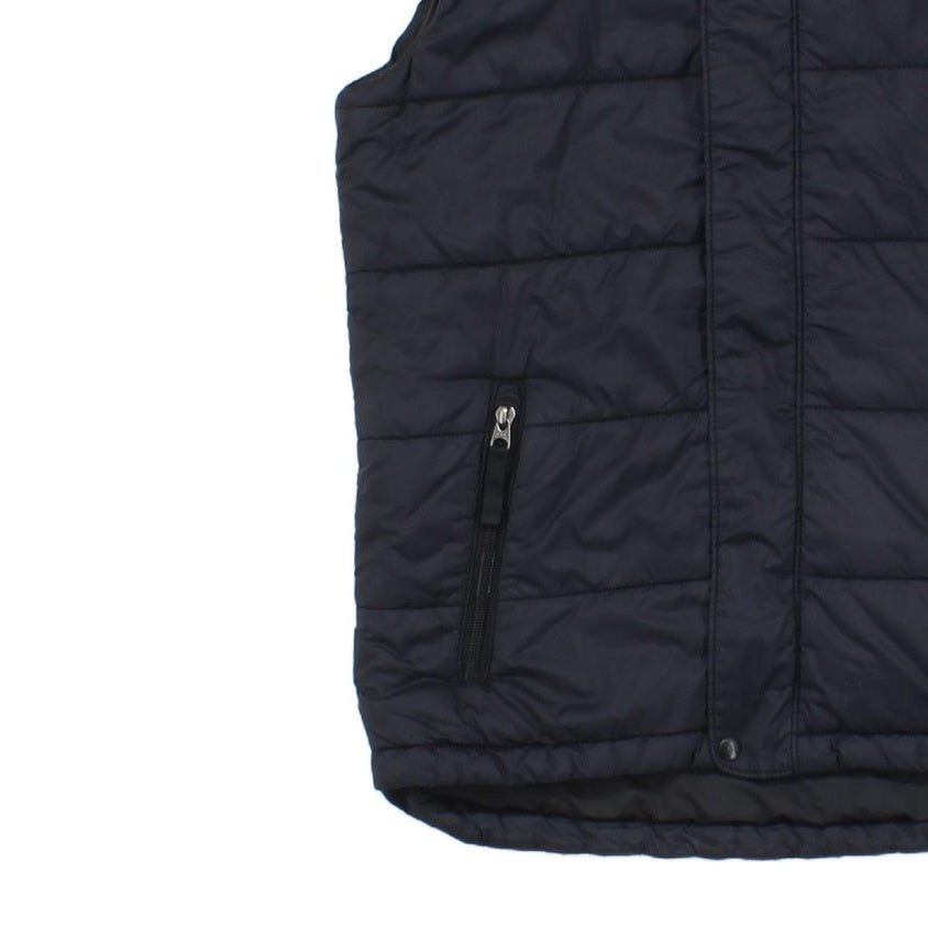 Boys Bodywarmer Hooded Puffer Winter Insulated