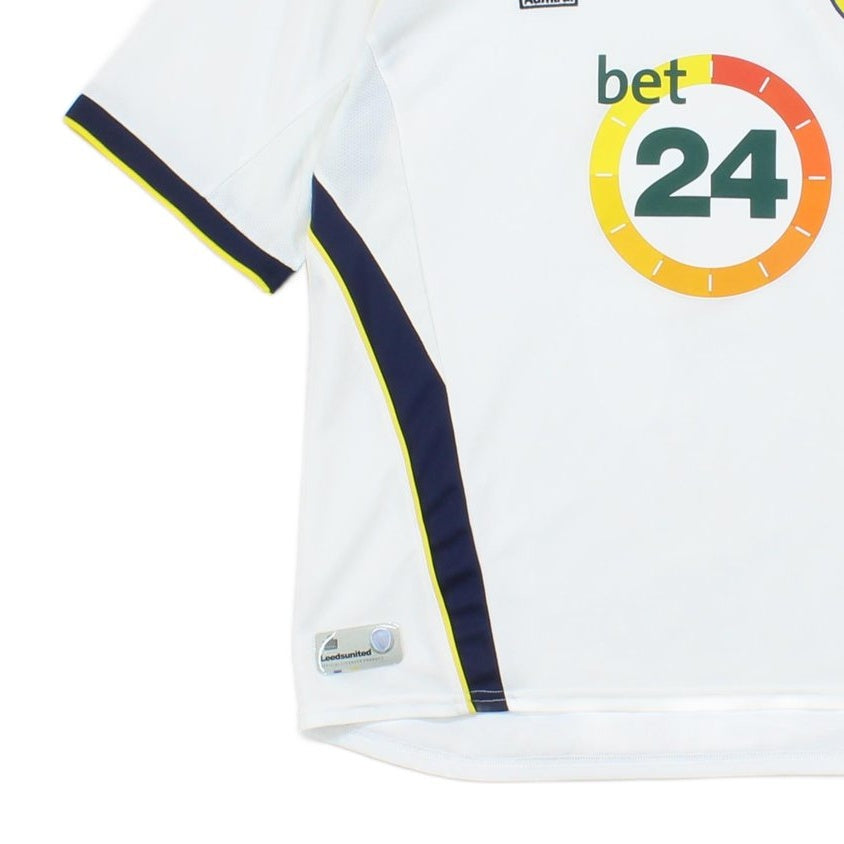 Mens Leeds United 2006-07 Football Shirt Home Jersey