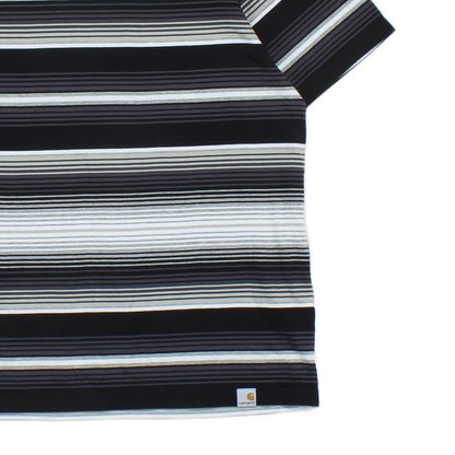 Mens Striped T-Shirt Crew Neck