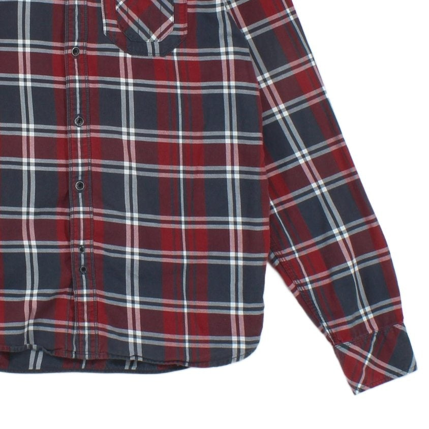 Mens Plaid Shirt Long Sleeve