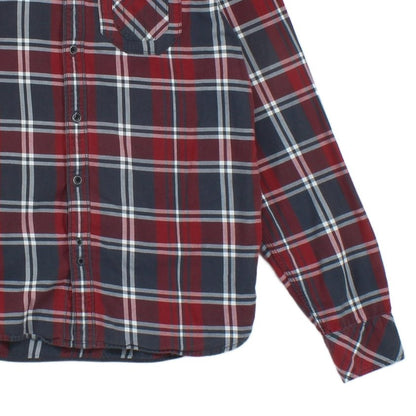 Mens Plaid Shirt Long Sleeve