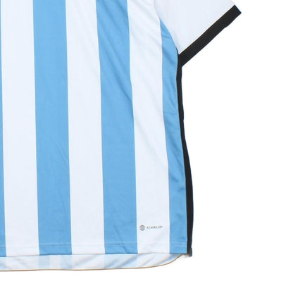 Mens Argentina 2022-23 Football Shirt Home Jersey Slim Fit