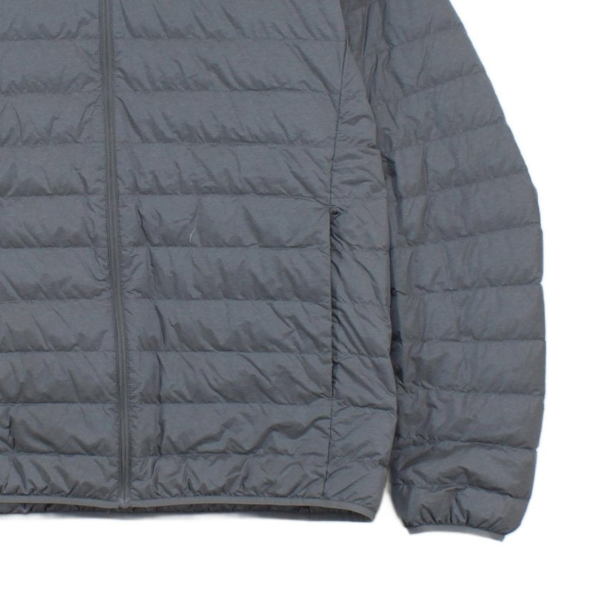 Mens Quilted Jacket Lightweight Ultra Light Down Full Zip