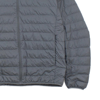 Mens Quilted Jacket Lightweight Ultra Light Down Full Zip