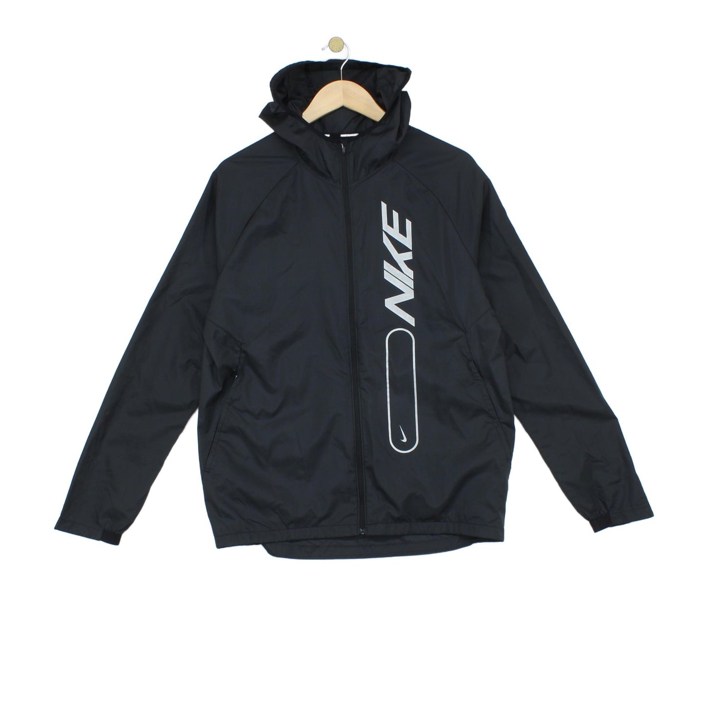 Mens Windbreaker Jacket Lightweight Hooded Running