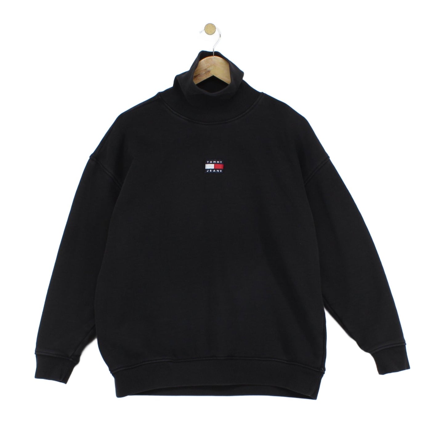 Womens Oversized Sweatshirt Pullover Roll Neck