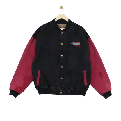 Mens Varsity Jacket Retro Oversized