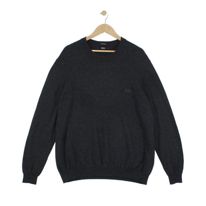 Mens Wool Jumper Regular Fit Crew Neck