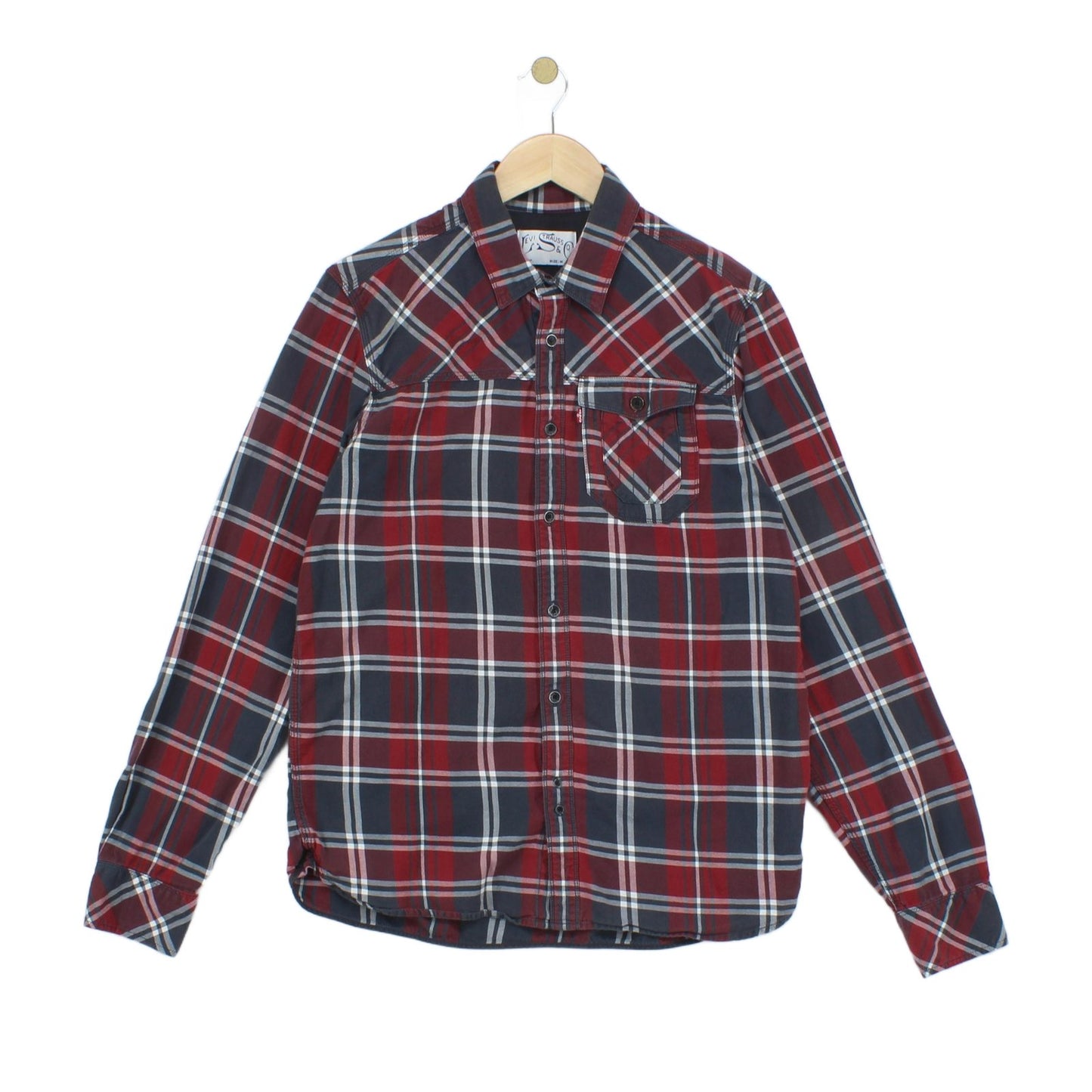 Mens Plaid Shirt Long Sleeve