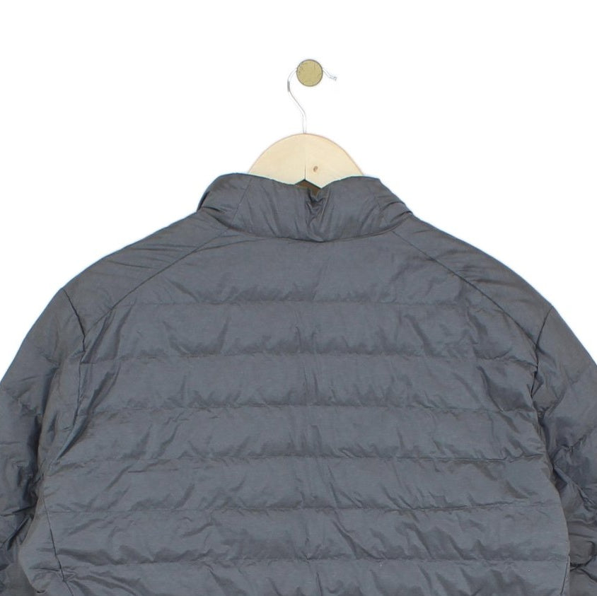 Mens Quilted Jacket Lightweight Ultra Light Down Full Zip