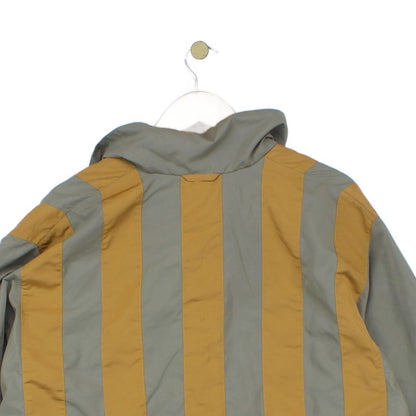 Mens Windbreaker Jacket 1/4 Zip Colorblock Oversized