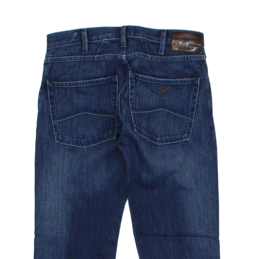 Mens Jeans Denim Regular Durable