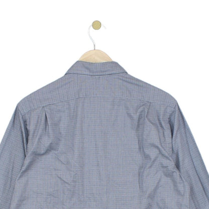 Mens Plaid Shirt Classic Cotton