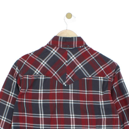 Mens Plaid Shirt Long Sleeve