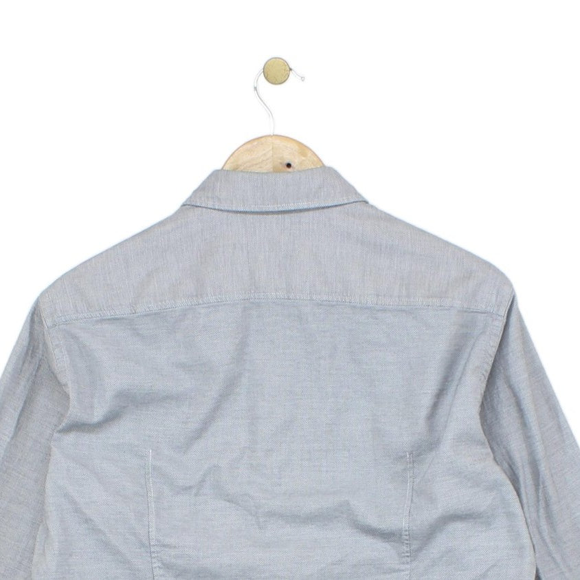 Mens Shirt Modern Button Up