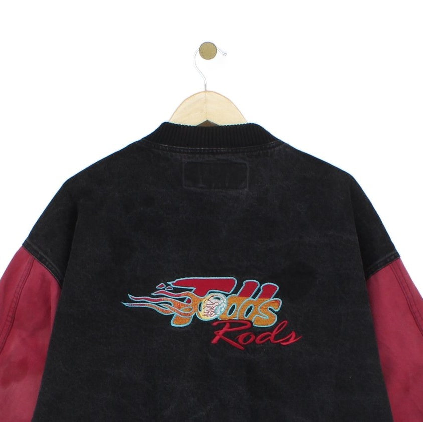 Mens Varsity Jacket Retro Oversized