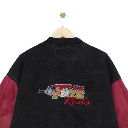 Mens Varsity Jacket Retro Oversized
