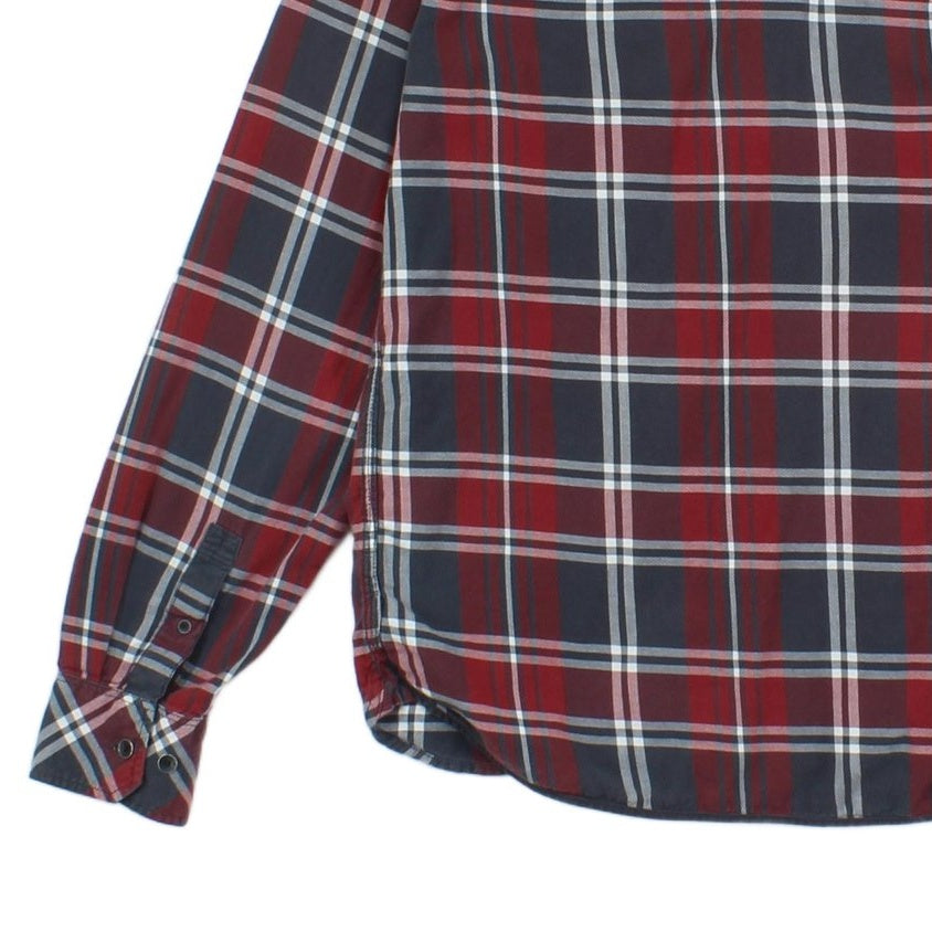 Mens Plaid Shirt Long Sleeve