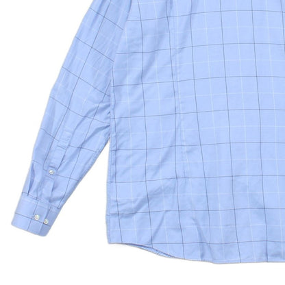 Mens Check Shirt Slim Fit
