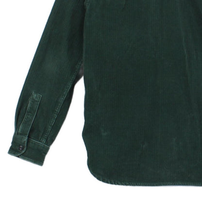 Mens Corduroy Shirt Western Button Up