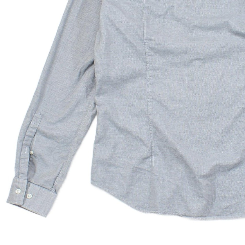 Mens Shirt Modern Button Up