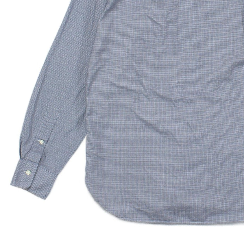 Mens Plaid Shirt Classic Cotton