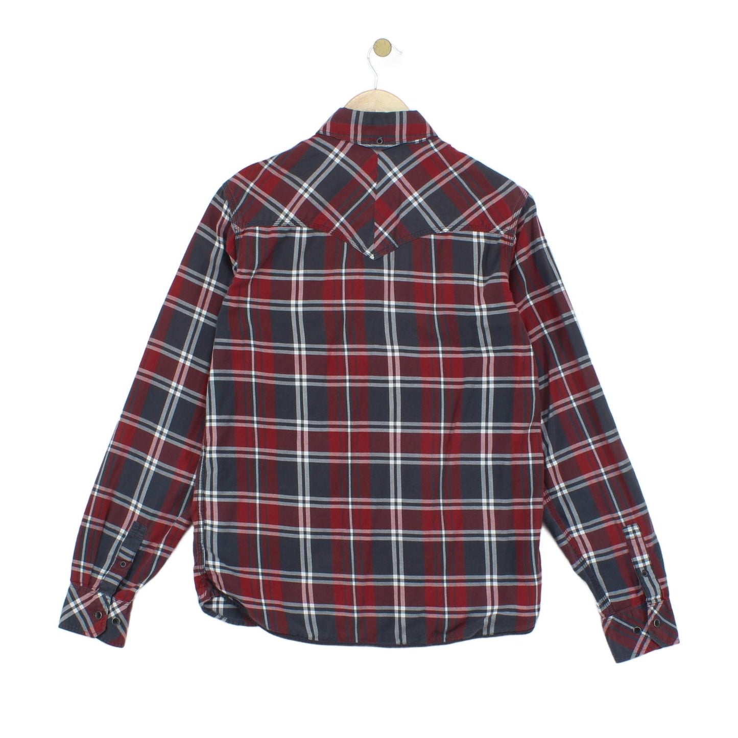 Mens Plaid Shirt Long Sleeve