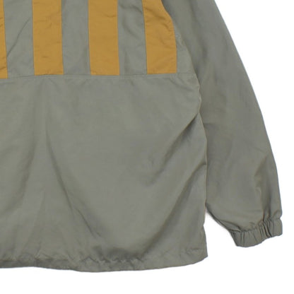 Mens Windbreaker Jacket 1/4 Zip Colorblock Oversized