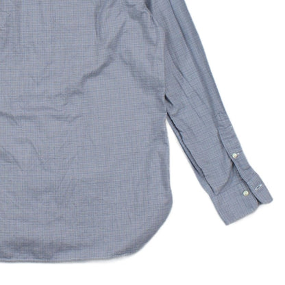 Mens Plaid Shirt Classic Cotton