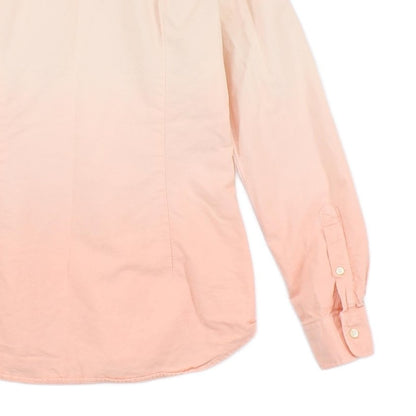 Womens Oxford Shirt Custom Fit Long Sleeve Gradient