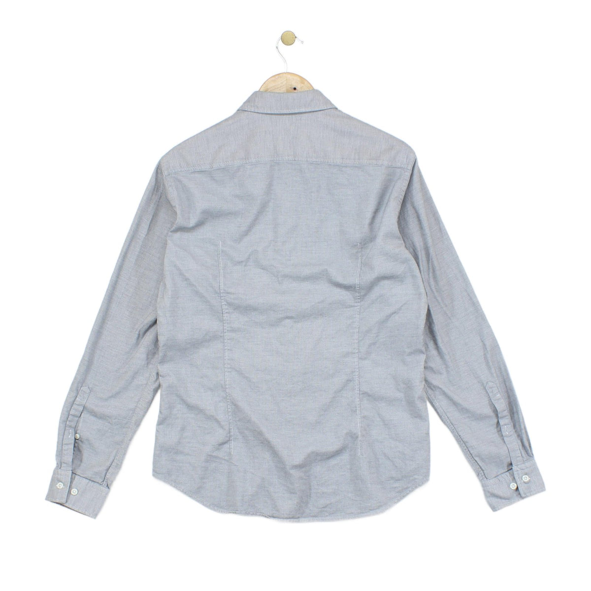 Mens Shirt Modern Button Up