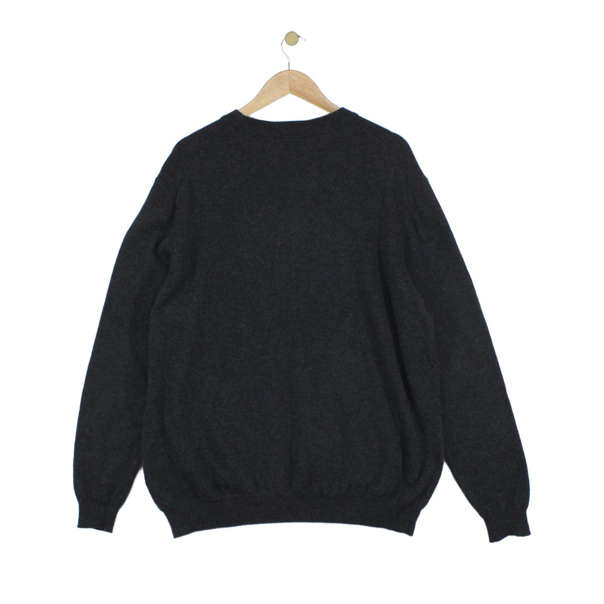Mens Wool Jumper Regular Fit Crew Neck