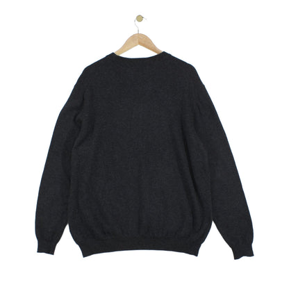 Mens Wool Jumper Regular Fit Crew Neck