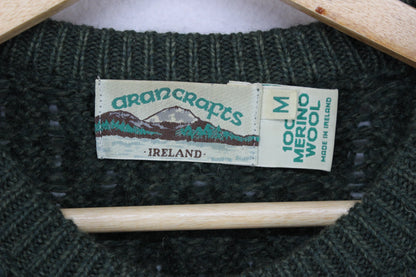 Mens Cable Knit Jumper Uk Made Chunky Knit