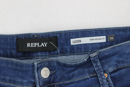 Womens Luzien Jeans Skinny High Waist Fit Stretch
