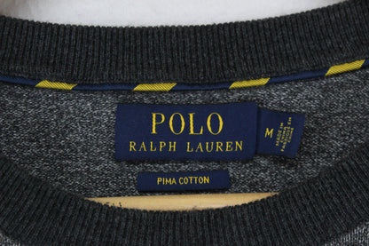 Mens Jumper Long Sleeve Knit Pima Cotton