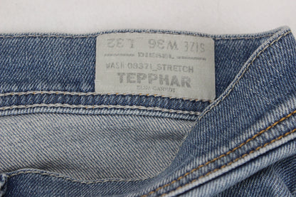 Mens Tepphar Jeans Carrot Fit Stretch Denim