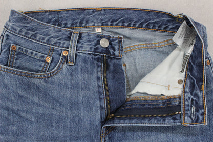 Womens Denim Skirt Frayed Hem Classic