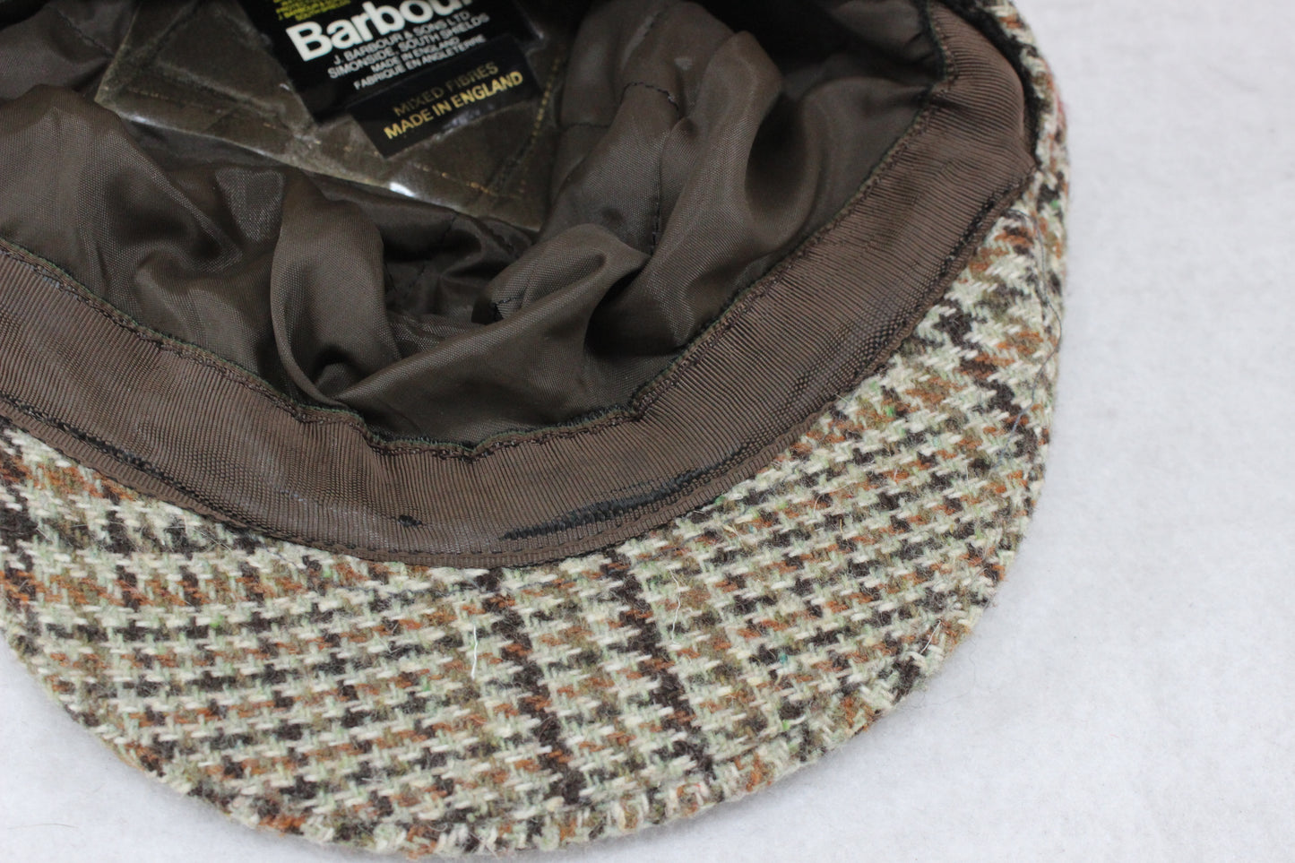 Mens Flat Cap Uk Made Tweed
