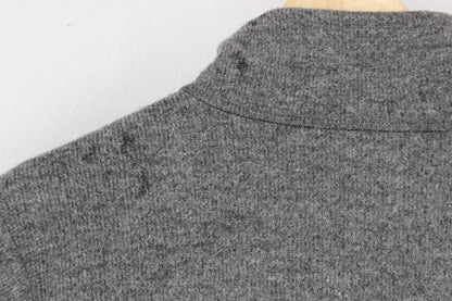Mens Fleece Jacket Outdoor Full Zip Wool Blend