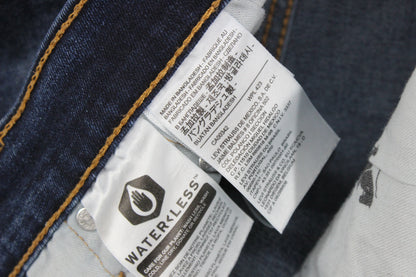 Mens 502 Jeans Regular Tapered Zipper Fly Stretch Denim