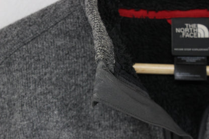 Mens Fleece Jacket Outdoor Full Zip Wool Blend
