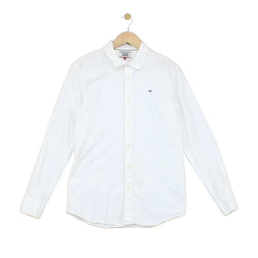 Mens Shirt Slim Fit Long Sleeve Casual Classic