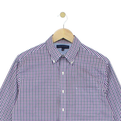 Mens Check Shirt Long Sleeve