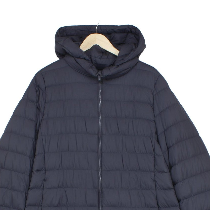 Womens Down Puffer Coat Ultra Light Hooded Quilted
