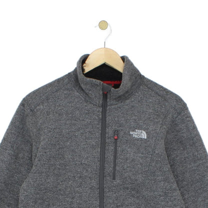 Mens Fleece Jacket Outdoor Full Zip Wool Blend
