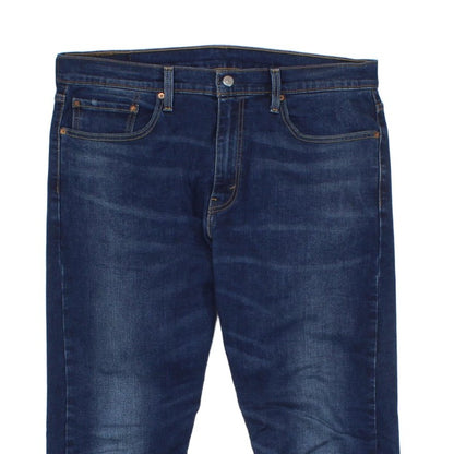 Mens 502 Jeans Regular Tapered Zipper Fly Stretch Denim